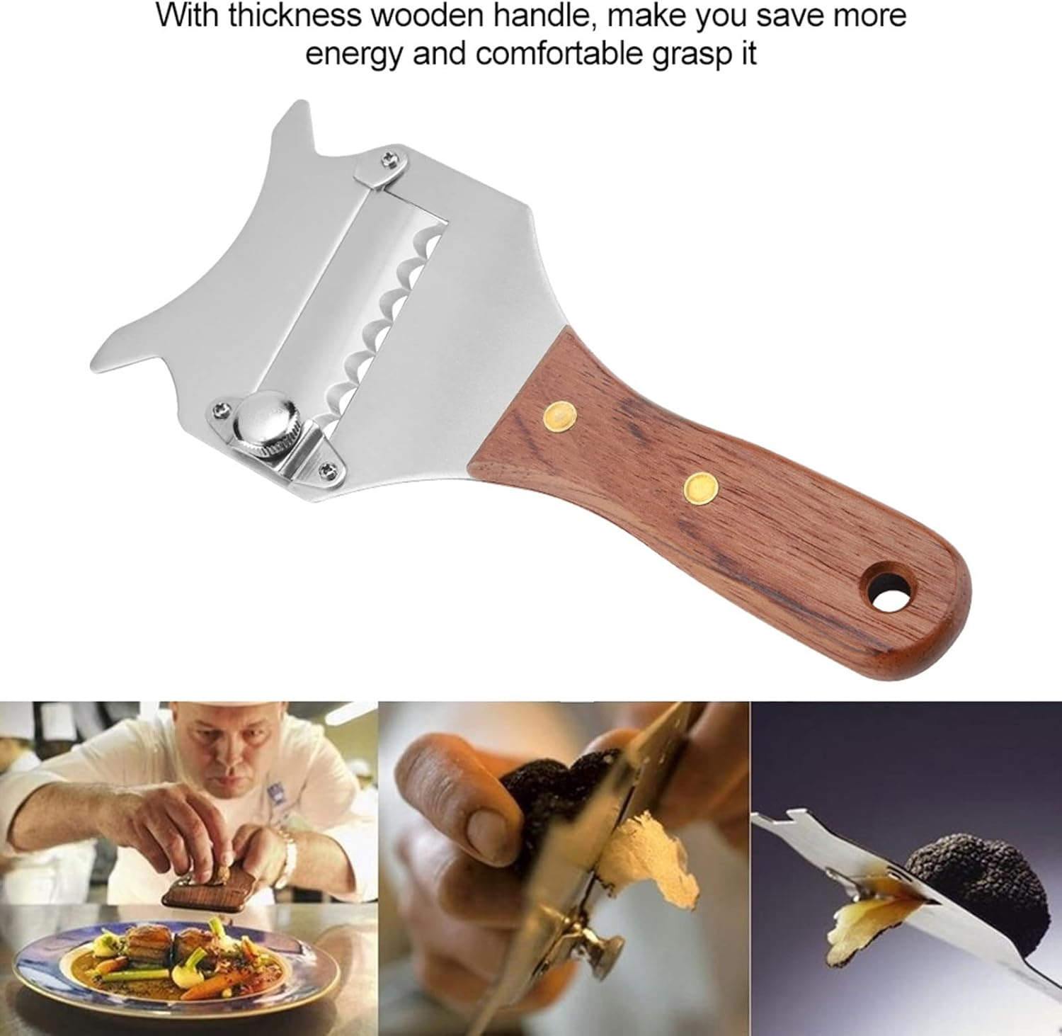 Chocolate Chocolate Cheese with Adjustable Stainless Stainless Steel for 18/8 Steel Kitchen Gadget Adapted to the Decoration of Bakery Products image number 5