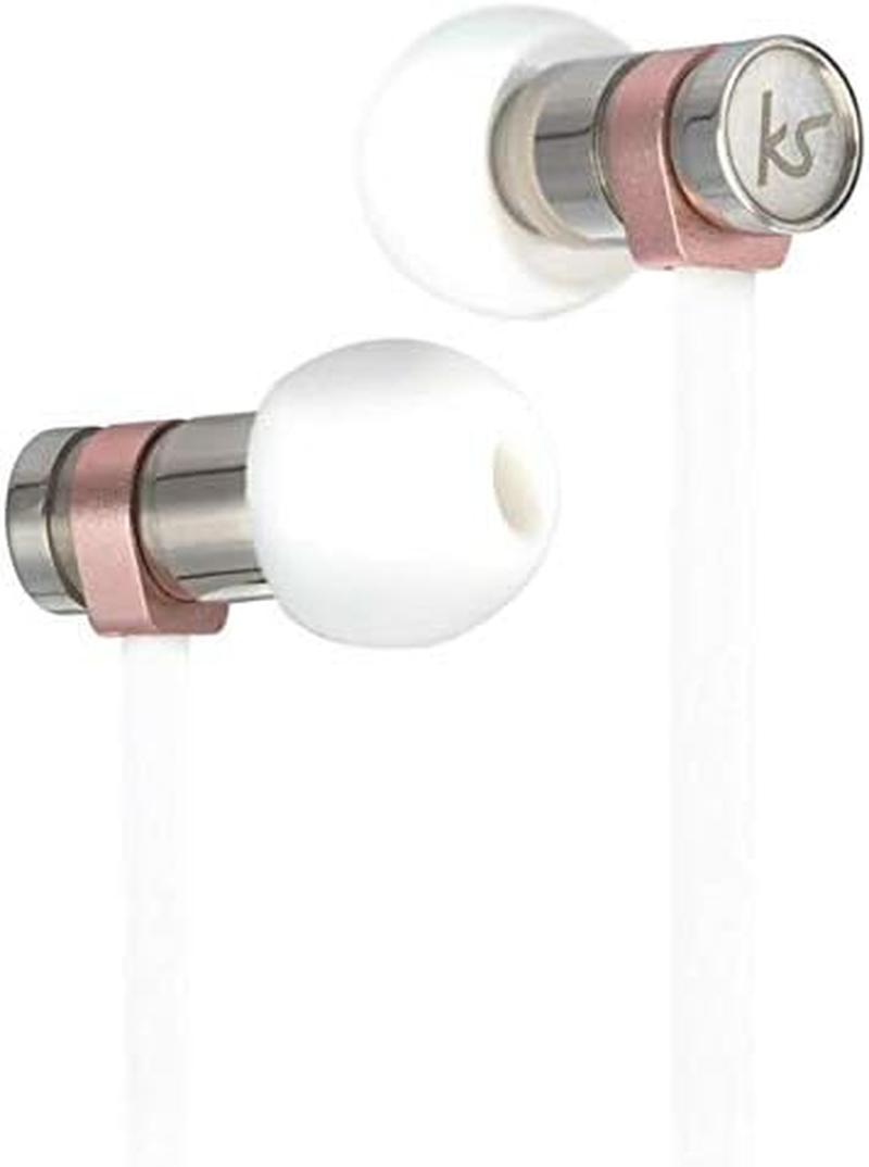 Kitsound Nova In-Ear Headphone with Microphone for Smartphones and Tablets - Rose Gold image number 2