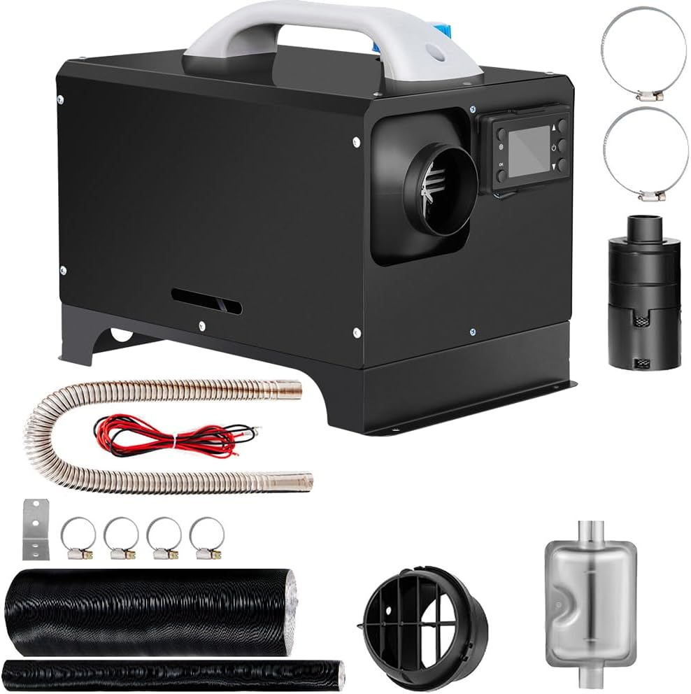 Alston Diesel Air Heater 12V 8KW Tank Portable Heater Thermostat with Remote Control and LCD Display for Car Truck Boat RV Campers Caravan Motorhome image number 3