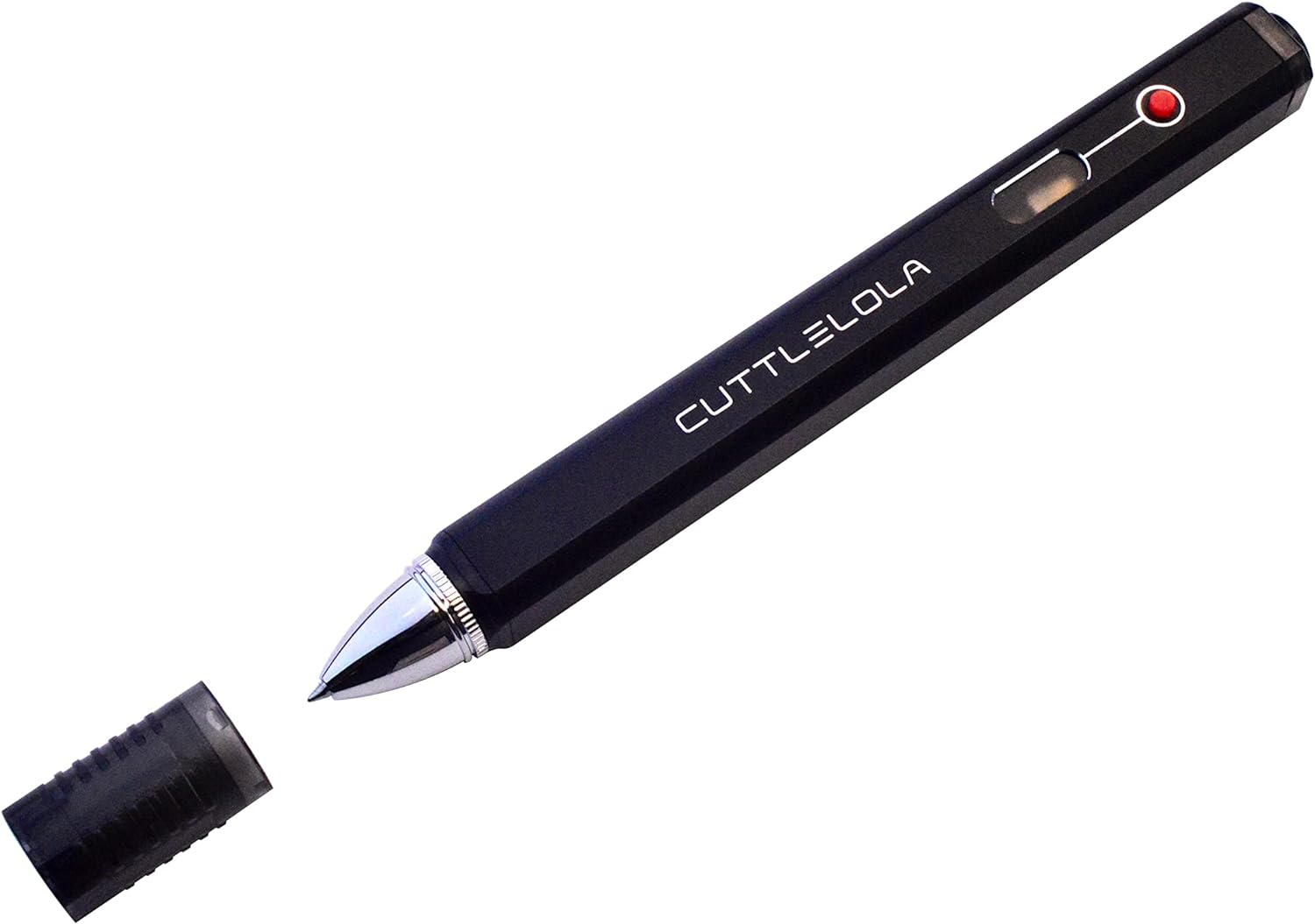 CUTTLELOLA Electric Dotspen II - the Black Knight, Rechargeable Pen for Artists, Hobbist, Tatooist. Use Electric Pen for Managa, Sketching, Stippling, Pen and Ink Drawing,Doodle Etc. image number 2