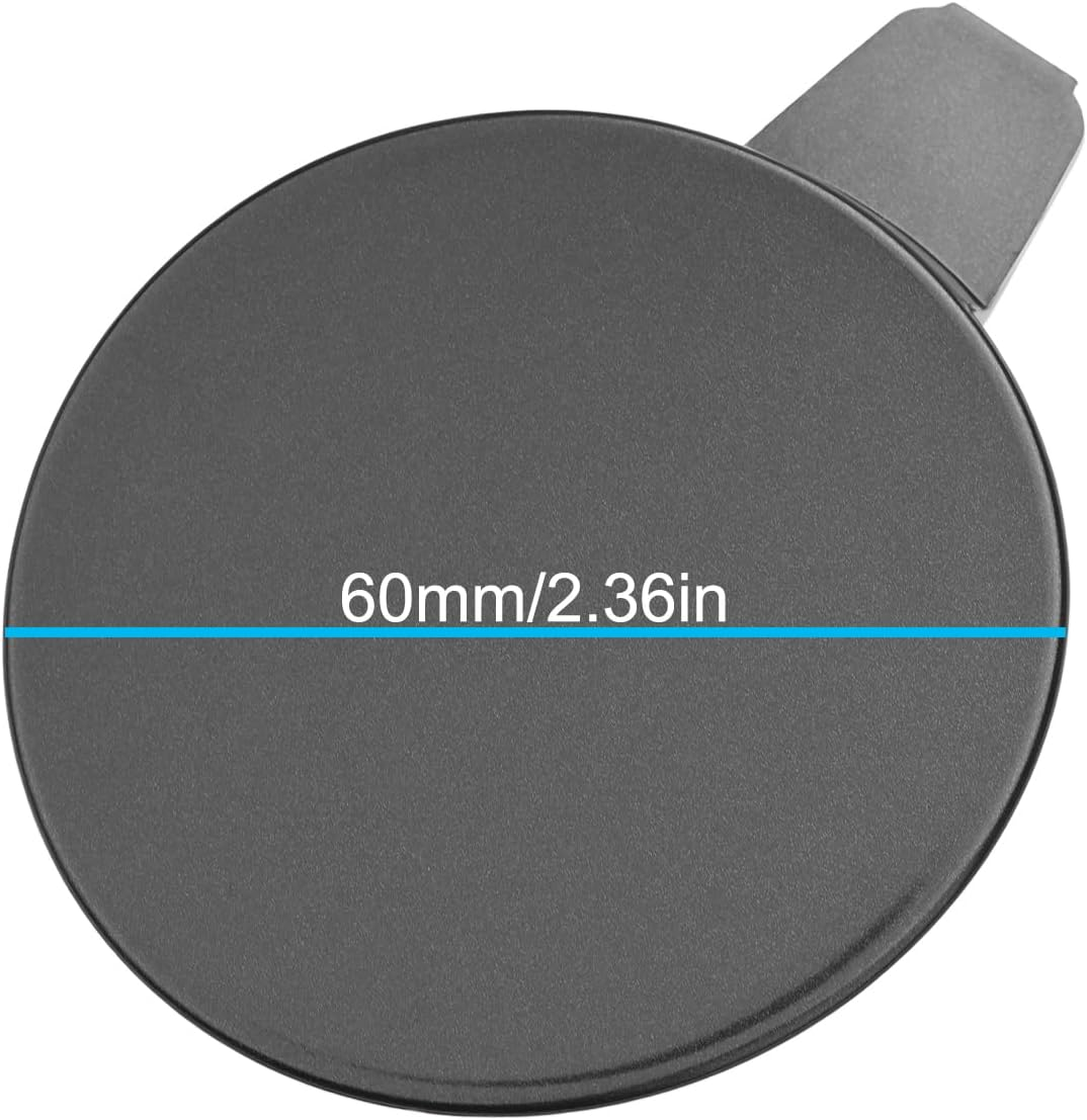 Emagtech Front Bumper Tow Hook Cover 1493746-00-A Compatible with Tesla Model Y 2020-2022, Grey