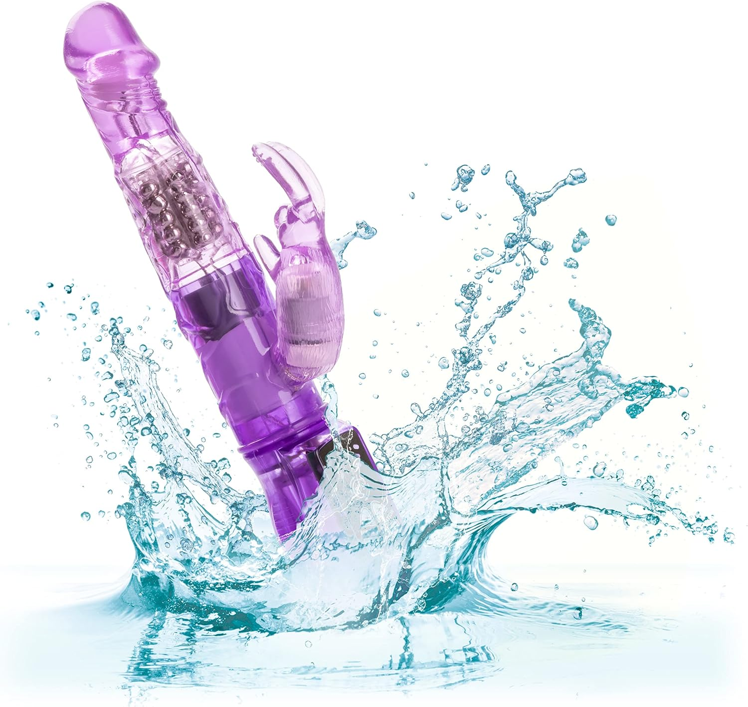 California Exotic Novelties Petite Jack Rabbit Vibrator, Purple