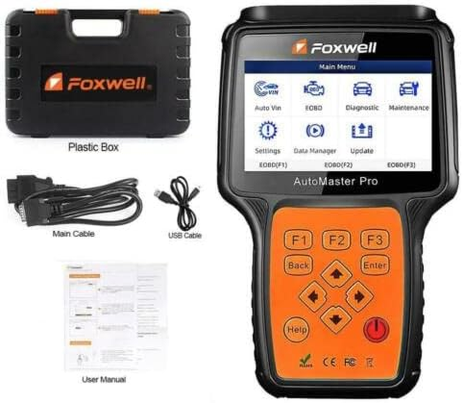 FOXWELL NT680 Pro OBD2 Scanner - Diagnostic Scan Tool, Full System Car Scanner - 19 Reset Service Code Reader - Automotive Professional Scanner with Oil Light, EPB/TPS Reset image number 4