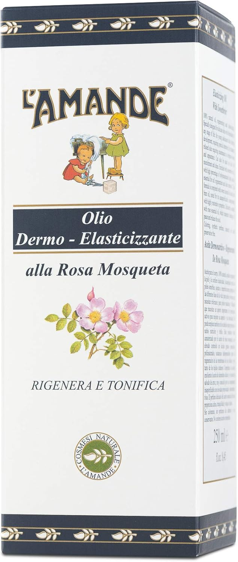 L'Amande Oil Dermo/Elasticizing Rosa Mosqueta - 250Ml image number 2