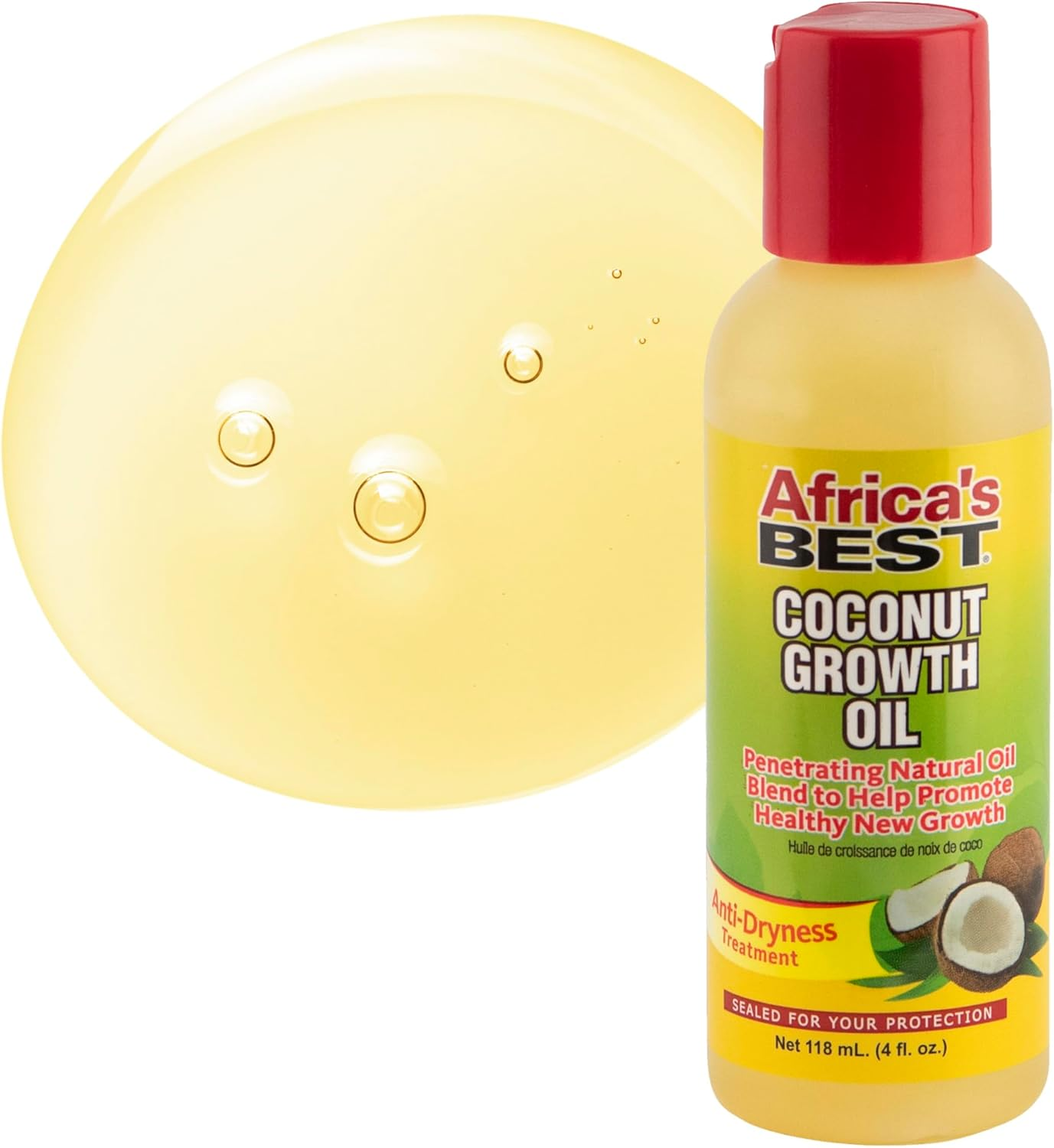 Africa'S Best Coconut Growth Oil 118Ml (4Oz) image number 3