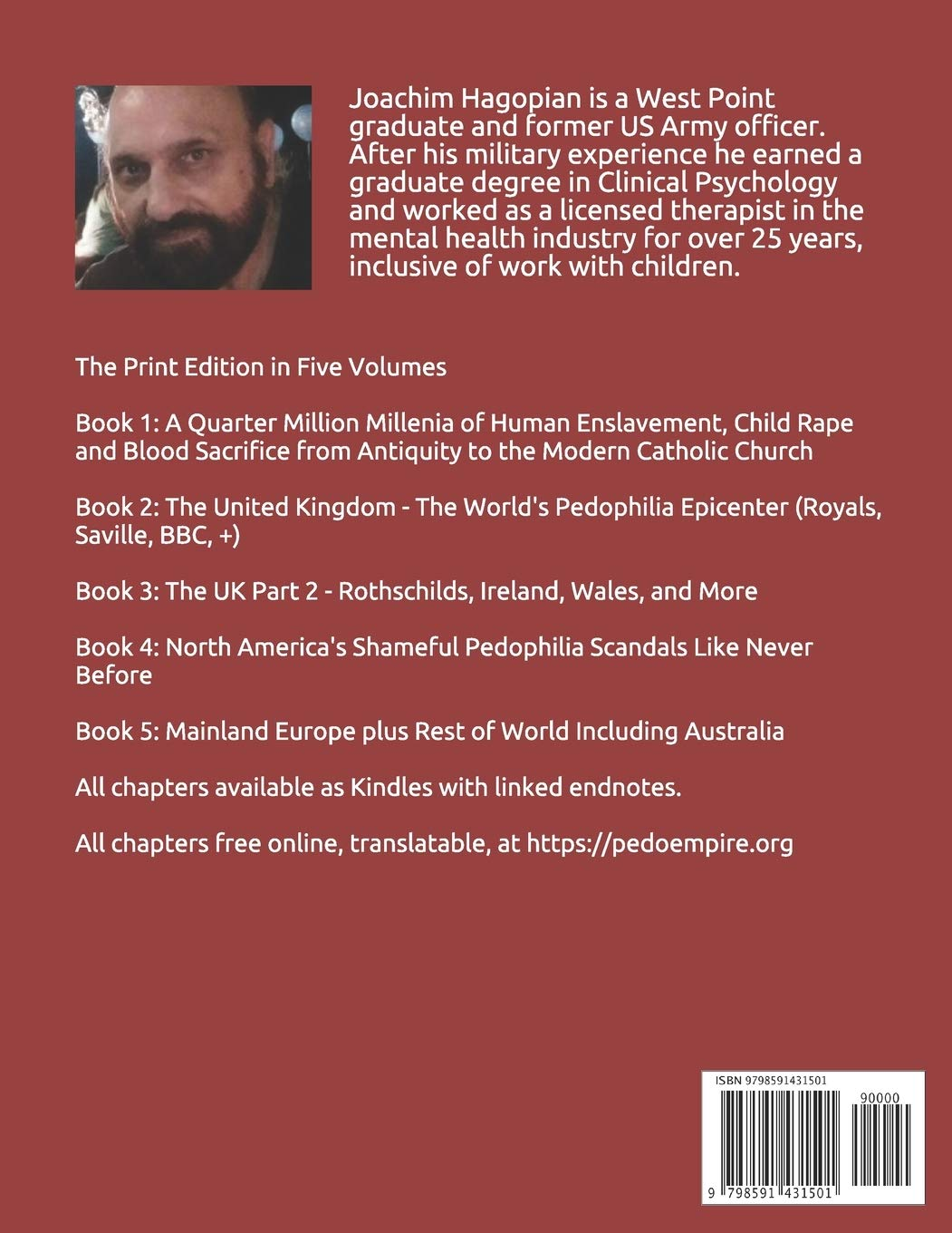 Pedophilia & Empire: Satan, Sodomy, and the Deep State Book 4: North America&rsquo;S Shameful Pedophilia Scandals like Never Before image number 1