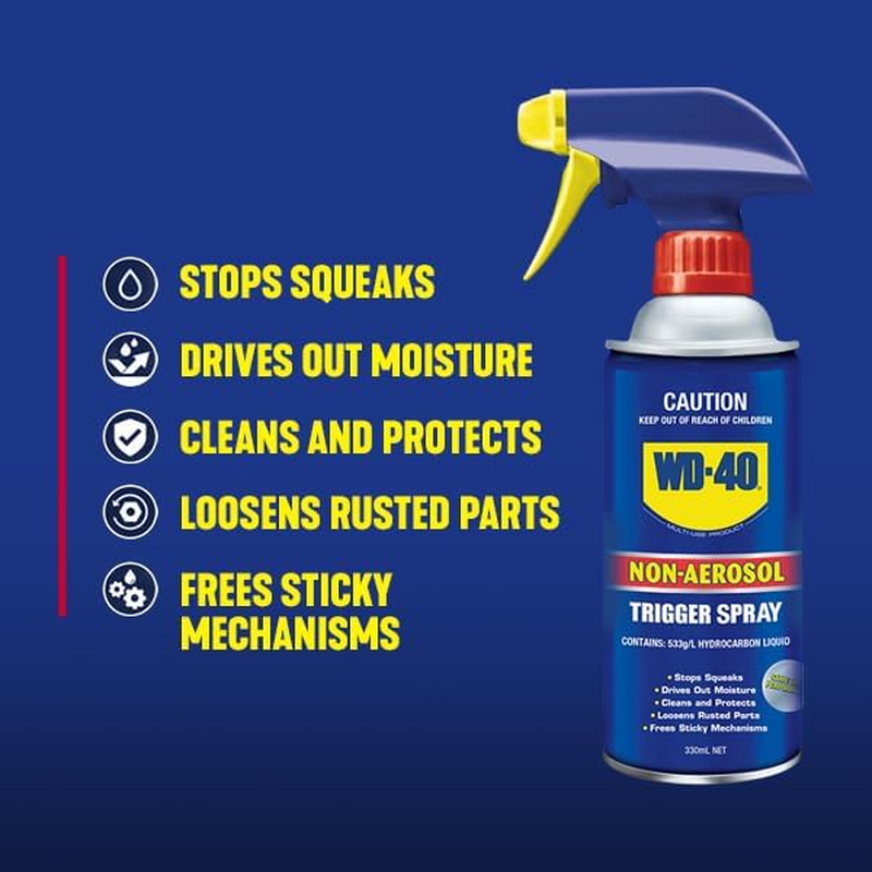 WD-40 Multi-Use Product Non-Aerosol Trigger Lubricant Spray 330 Ml image number 3