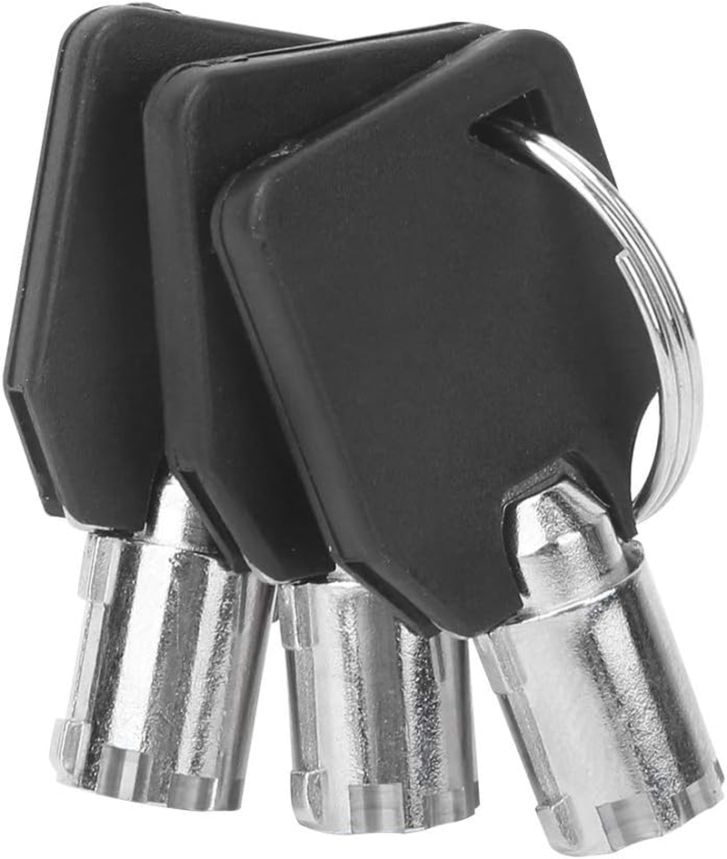 Single Opening Key Zinc Alloy Color Vending Machine Lock Cylinder, Vending Machine Lock and Key for Automatic Selling Machines image number 3