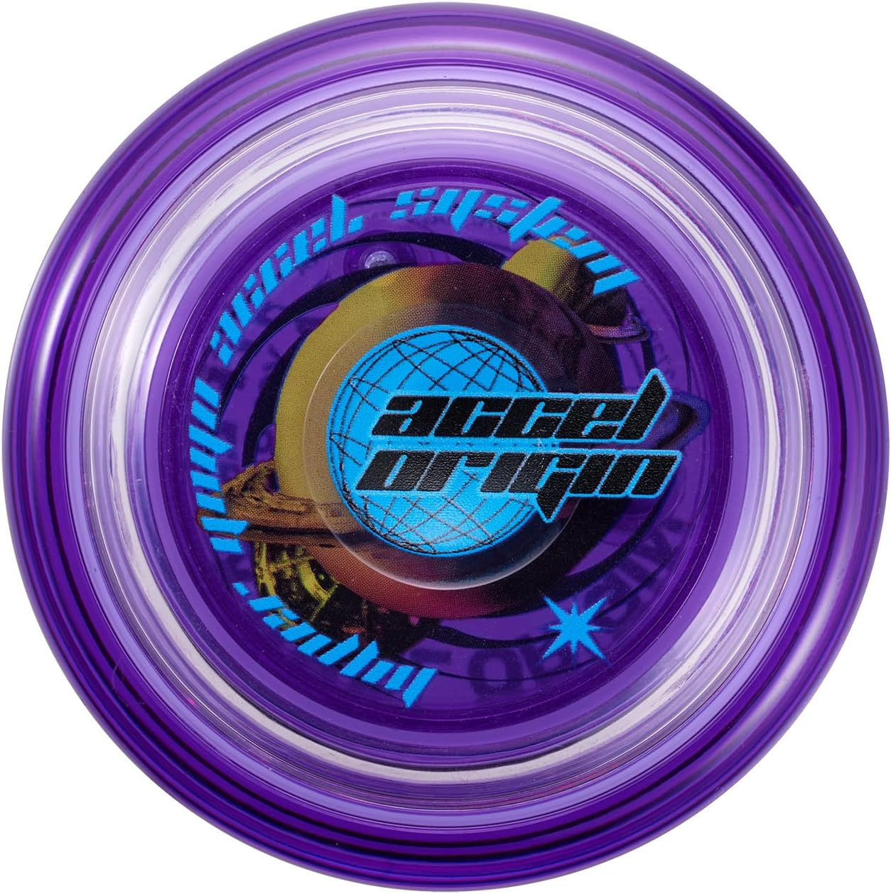 BANDAI Hyper Yo-Yo Axle Axle Origin - Cosmo Purple image number 4