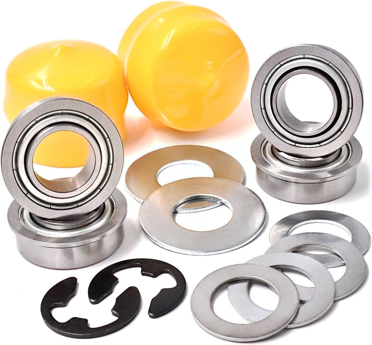 HD Switch GY22251 GY22252 Front Axle Steering Spindle, Wheel Bearing Kit for John Deere D100 D105 D110 D120 D125 D130 D140 D150 D155 D160 D170 X105 X115R X125 X135R X140 X145 X155R X165 107H 107S 92H image number 6