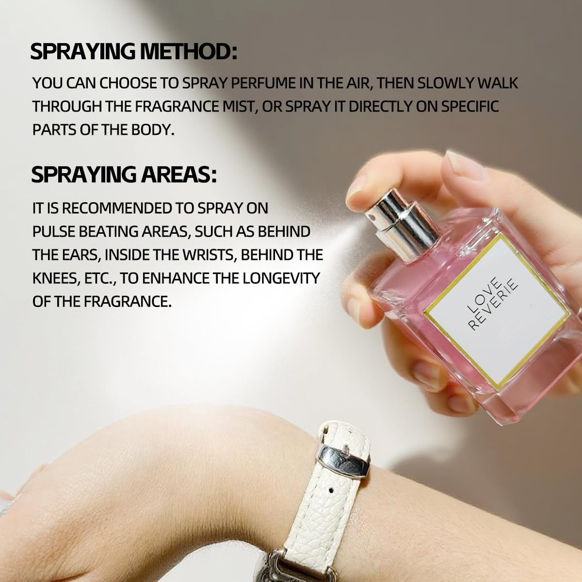 Love Reverie Eau De Parfum 50Ml | Alcohol-Free Vanilla Musk Perfume for Women | Long Lasting Gourmand Fragrance with Caramel & Coconut | Day to Night Scent image number 4