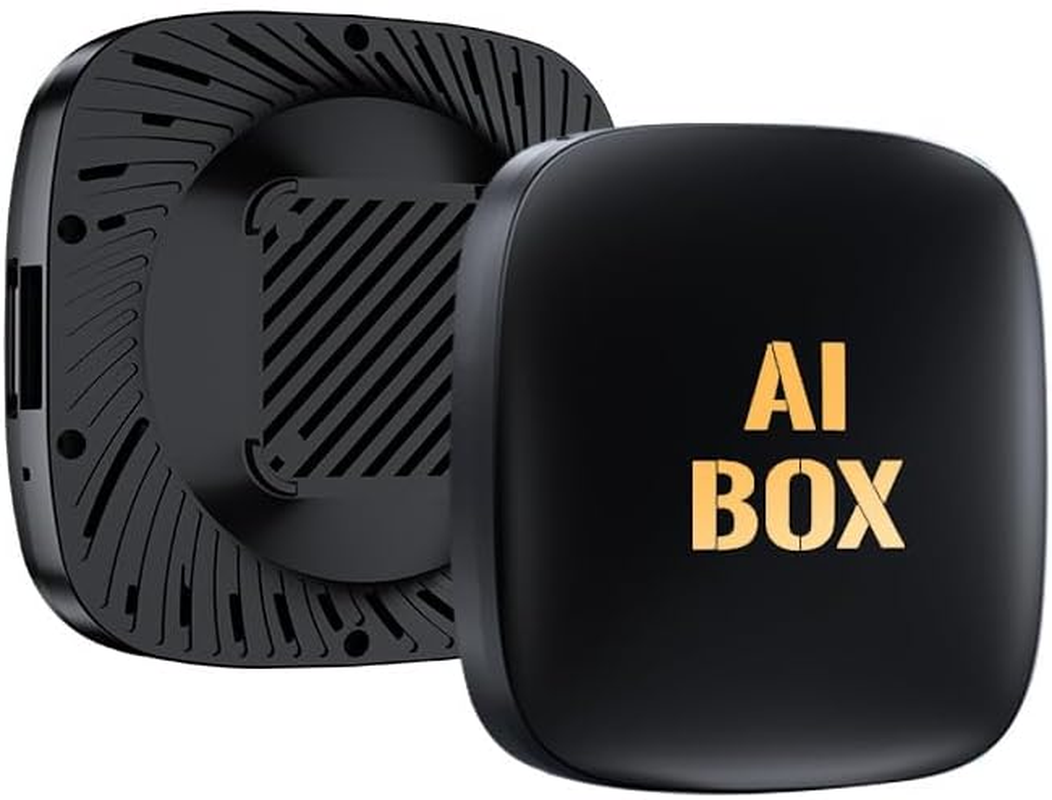 5 in 1 Wireless Carplay Adapter and Android Auto Adapter, 4+64GB AI Box Support Netflix/Youtube/Tf Card, Wireless Carplay Dongle for OEM Wired Carplay Cars, Iphone Ios10+ Android 11.0+