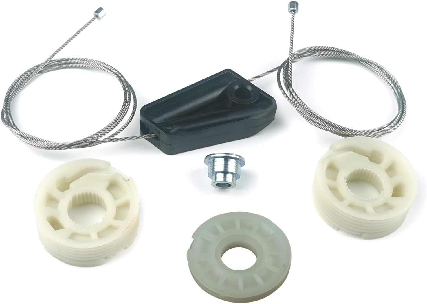 Bross Rear Quarter Window Regulator Set 51377111017 51377111018 Compatible with Mini Cooper One R52 R57 Convertible