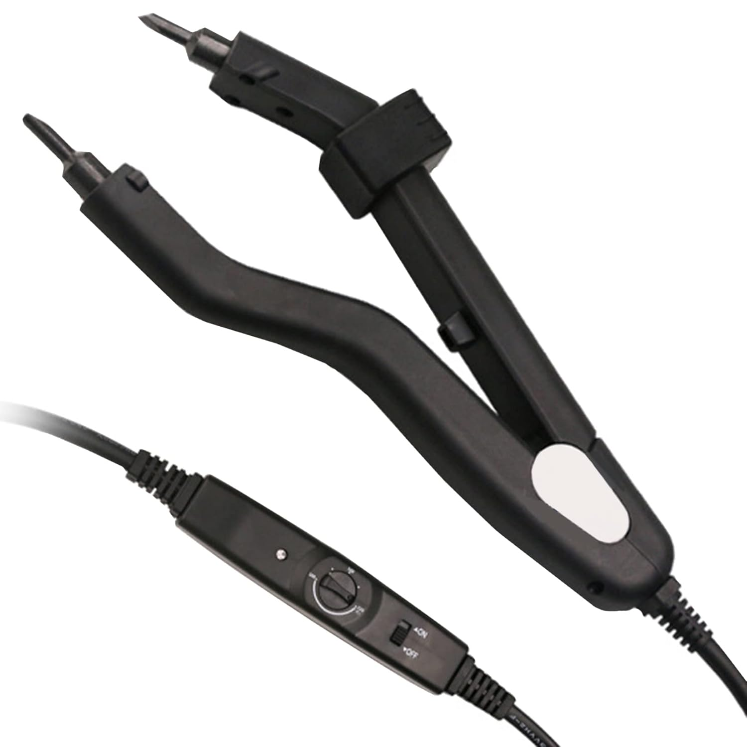 Professional Hair Extensions Tool, Fusion Heat Iron Connector Wand Melting Tool, Keratin Bonding Glue Melting Iron Adjustable Temperature for C/U/I/Flat Tip image number 1