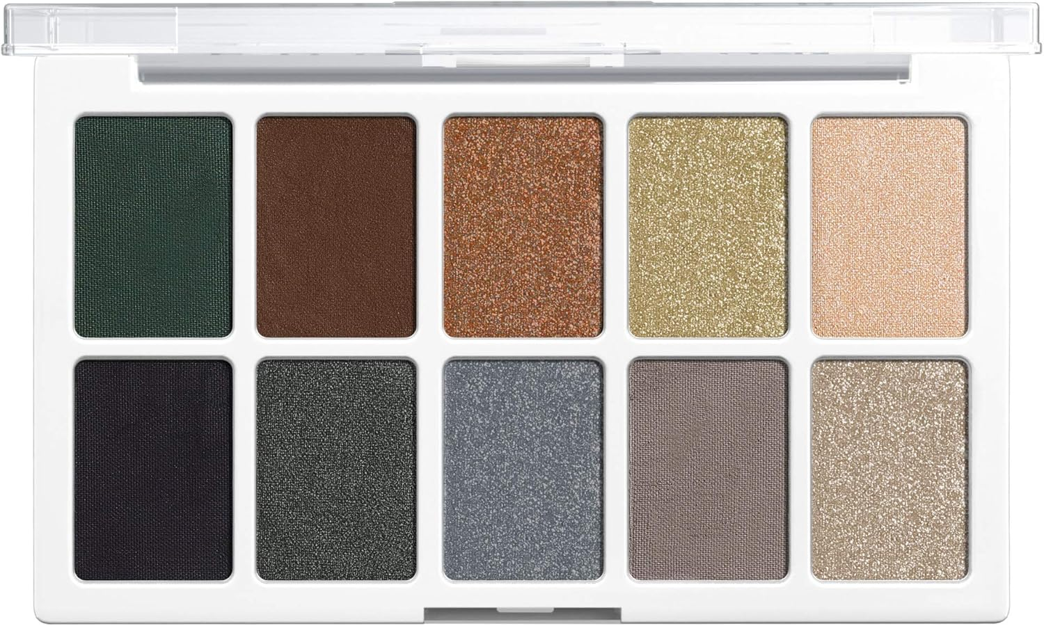 Wet N Wild Color Icon 10-Pan Eyeshadow Makeup Palette, Blue Lights Off, Long Lasting, Shimmer, Metallic, Glittery, Matte, Rich Smooth Pigment, Cruelty Free image number 5