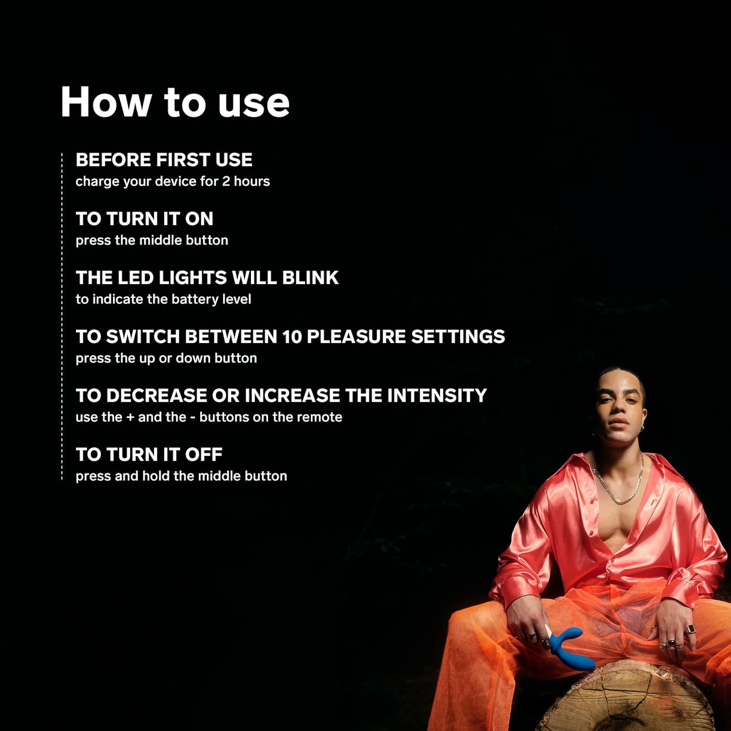 LELO LOKI Wave Prostate Toy Anal Plug for Men Male Sex Toys with Wavemotion Technology, Anal Sex Toys, Anal Toys, Federal Blue image number 1