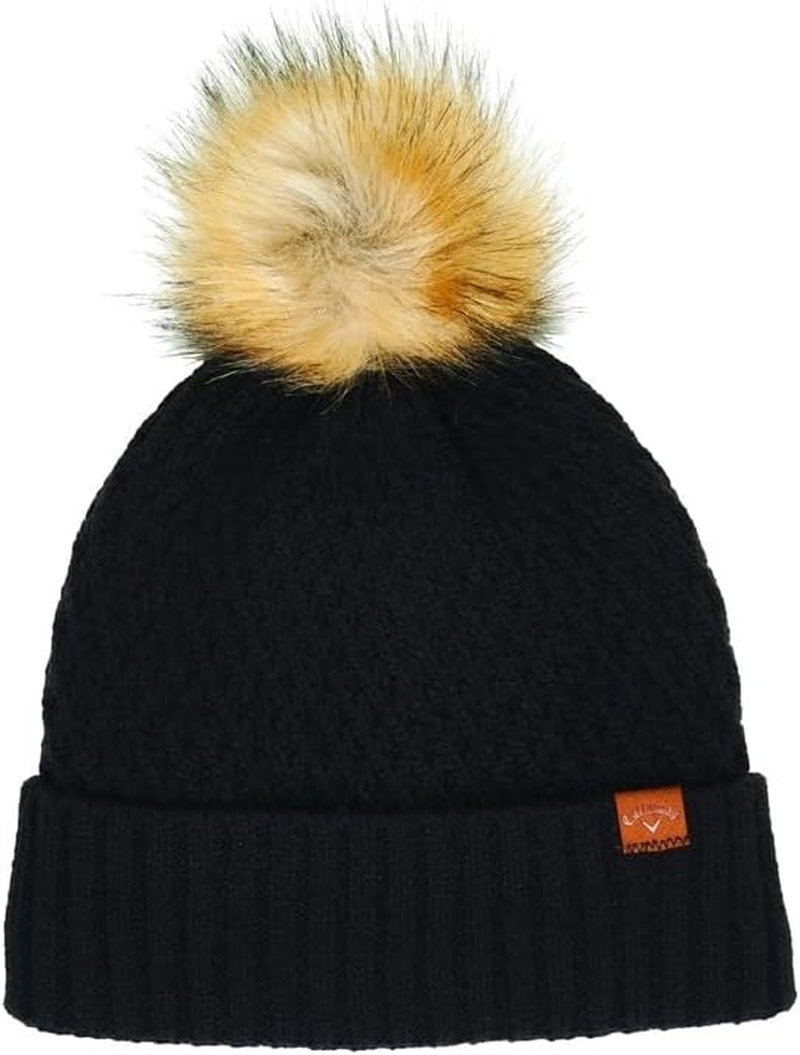 Callaway Golf Headwear Golf Hat Womens Pom Pom Beanie