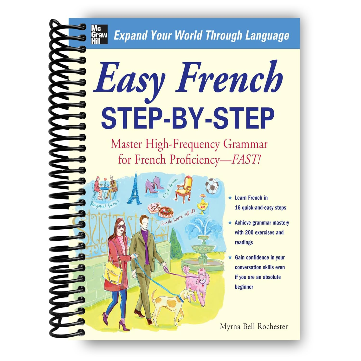 Easy French Step-By-Step: Master High-Frequency Grammar for French Proficiency--Fast! image number 2