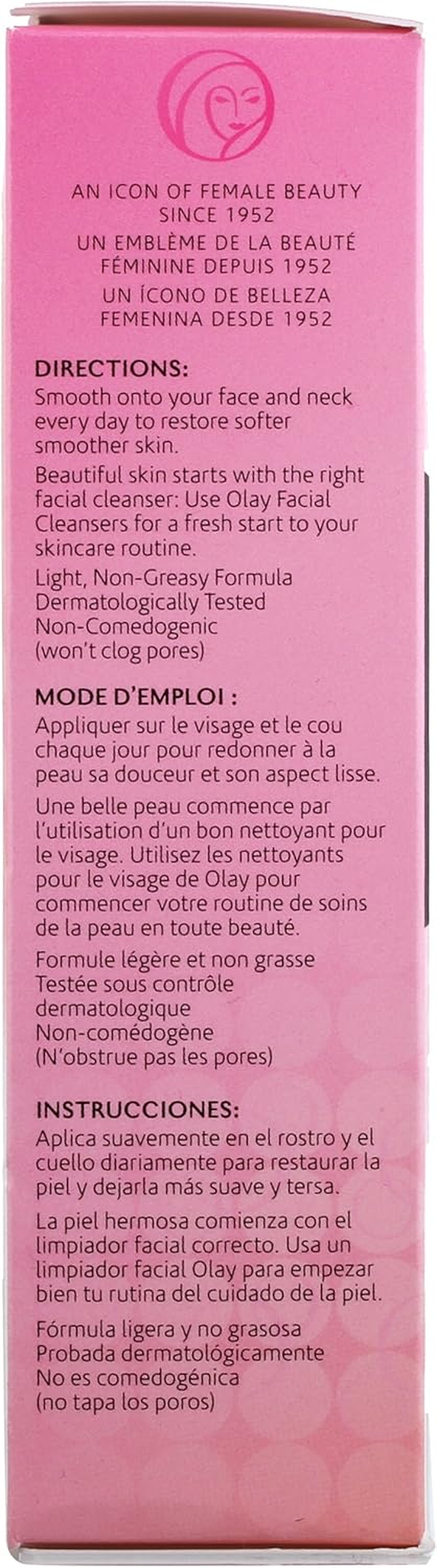 Olay Active Hydrating Beauty Fluid Lotion, Original, 6.0 Fl Oz image number 4