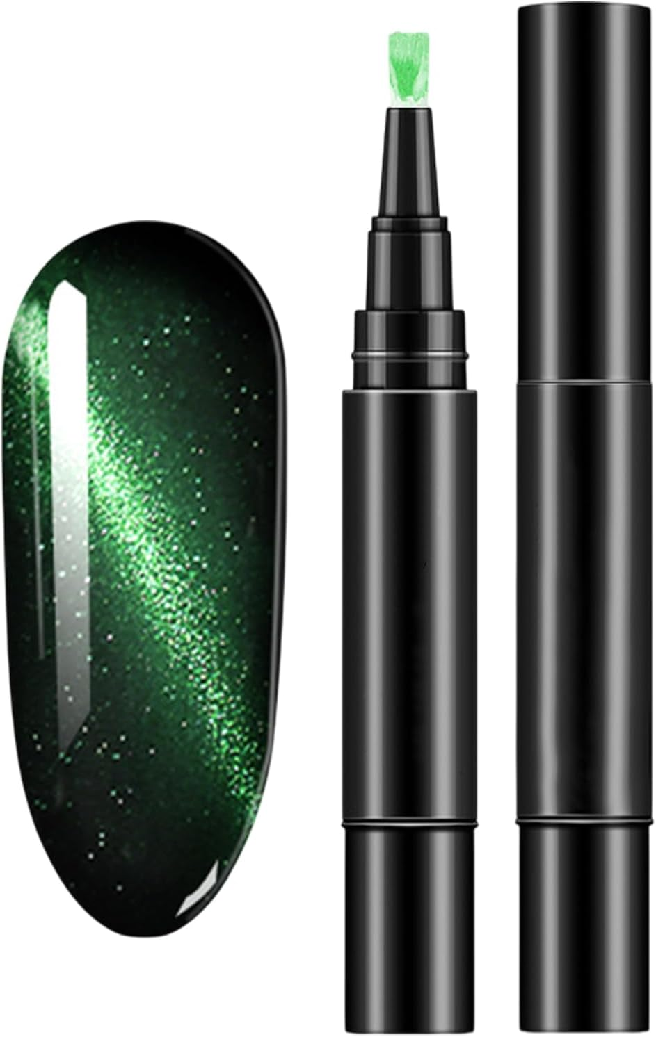 Nail Pen Gel Polish - 1 Step Gel Manicure Pencil, Nail Art Drawing Marker Pen | Gel Polish Pen for Home Salon, Easy Application Nail Design Tool for Women, Teens, Manicure Enthusiasts