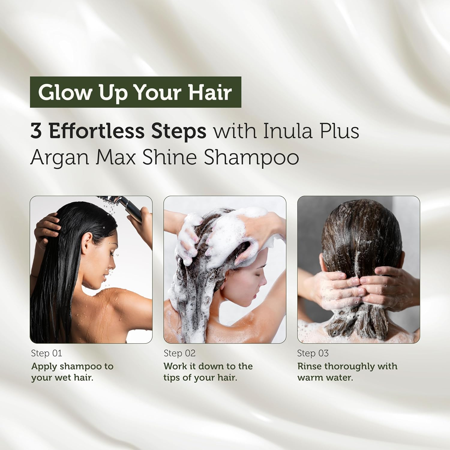 E.Fek.Tiv Beauty Inula plus Argan Max Shine Color Preserving Shampoo - Shampoo for Color-Treated Hair - Protect Enhace Hair Color - Color Safe - Sulfate-Free - Vegan - Clean Formula - Unisex - 8 Oz image number 1