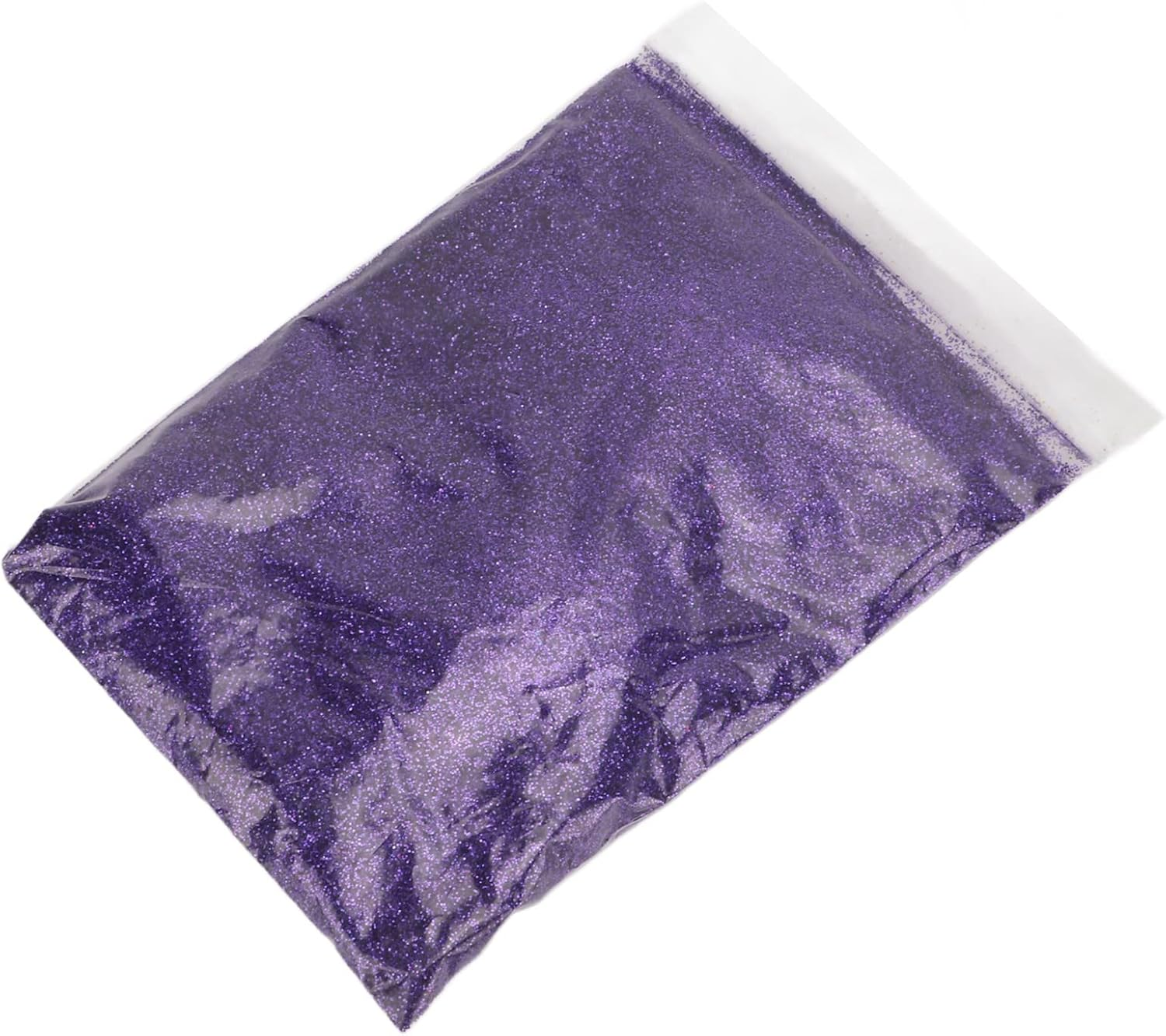 XUMIUZIY Extra Fine Glitter for Eye Makeup Shining for Nails Face - 50G Shiny Glitter, Easy Removal - Great DIY PET Material (Purple) - Green image number 7