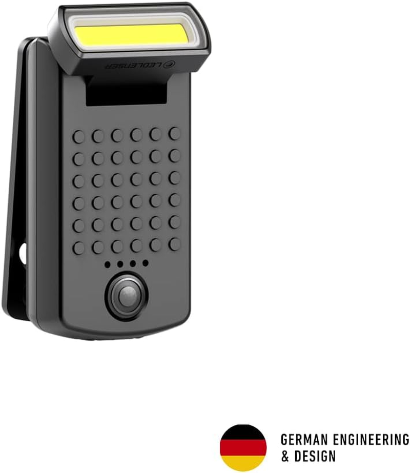 Ledlenser W1R Work, Portable LED Light, Torch with 220 Lumens, Inspection Torch, Rechargeable Lights,7 Hours Burn Time, USB Work Light or Work Lamp Hand Tools, Black image number 3