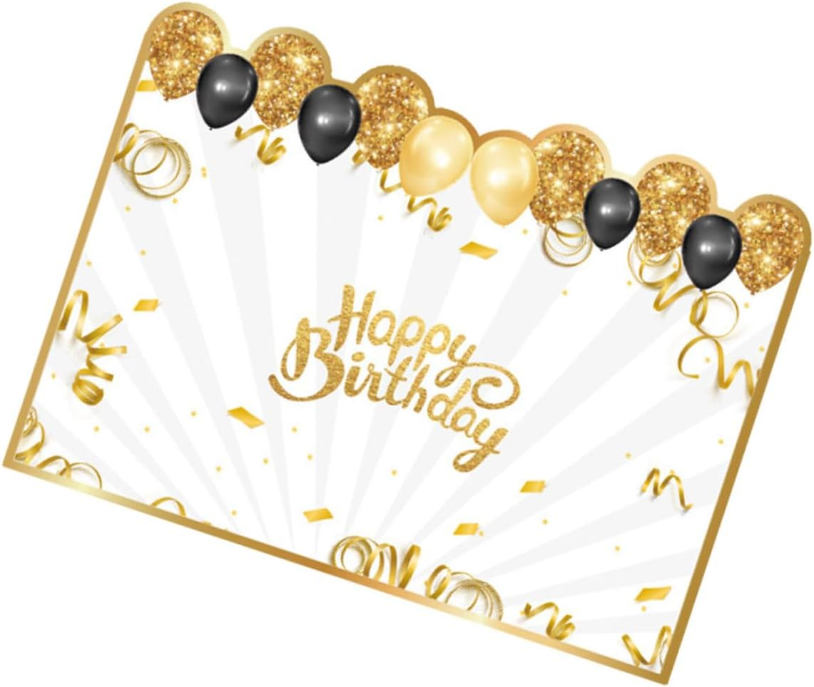 Large Birthday Guest Book Elegant Memory Album for Birthday Party Supplies Guest Journal with Faderesistant Pages for Cherished Memories and Signatures