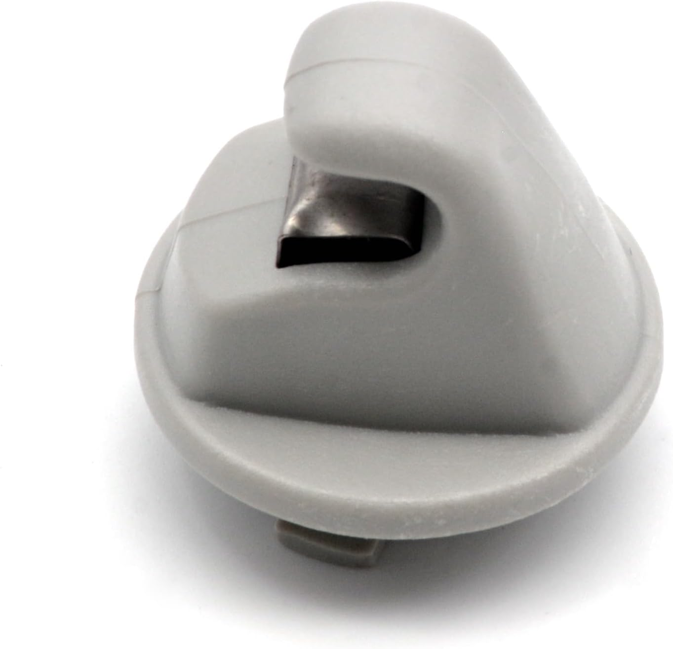 Interior Sun Visor Hook Clip Bracket Compatible for VW Volkswagen Golf MK7 2013 2014 2015 2016 2017 Sun Visor Holder 5G0857561B (Gray) - Black image number 2