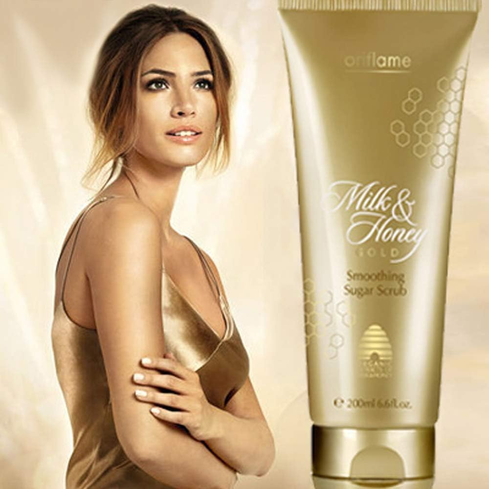 Oriflame Milk and Honey Smoothing Sugar Scrub (Pack of 2)