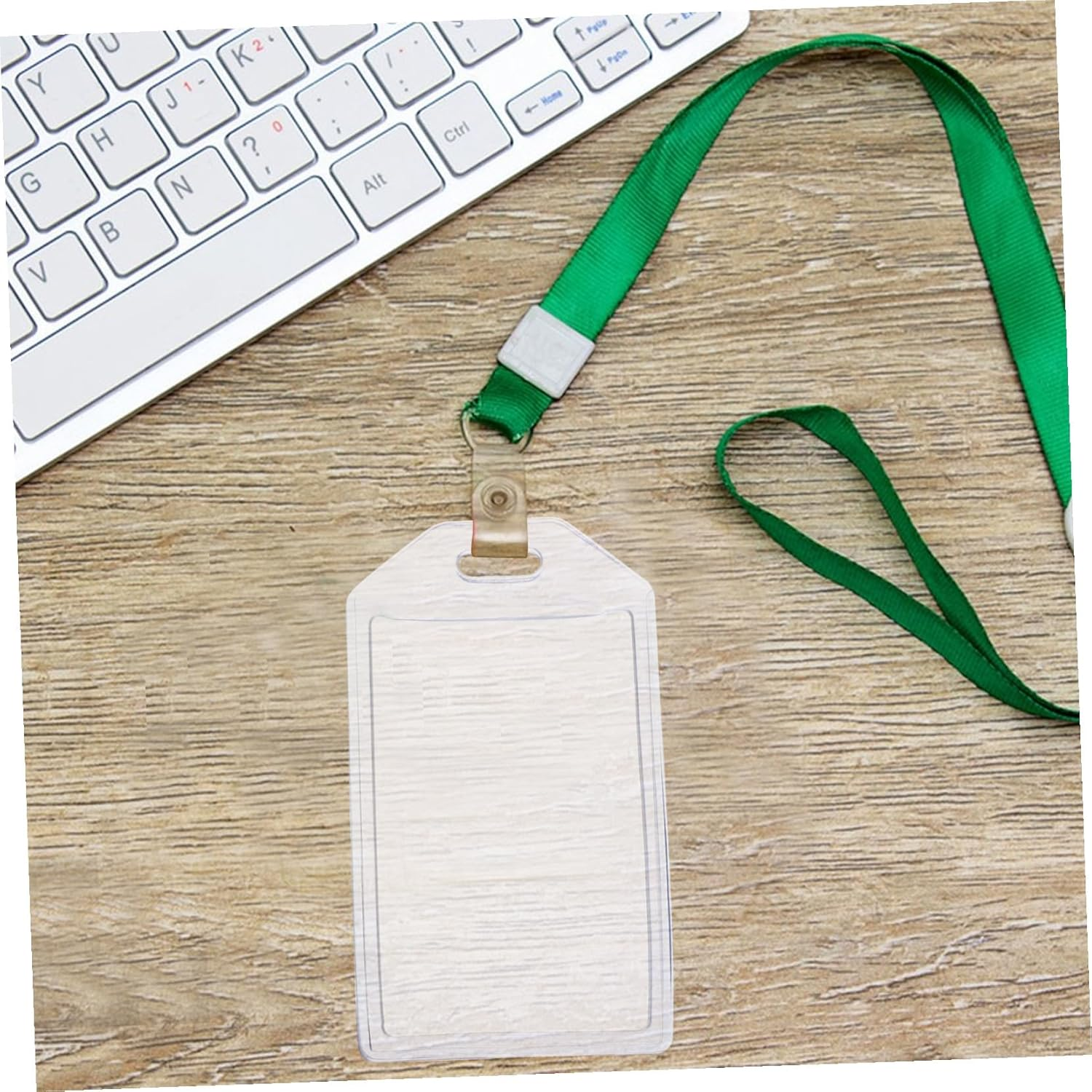 VILLCASE 10 Pcs Baggage Travel Tags Luggage Identifiers Suitcase Label Luggage Id Tags PVC Transparent image number 2