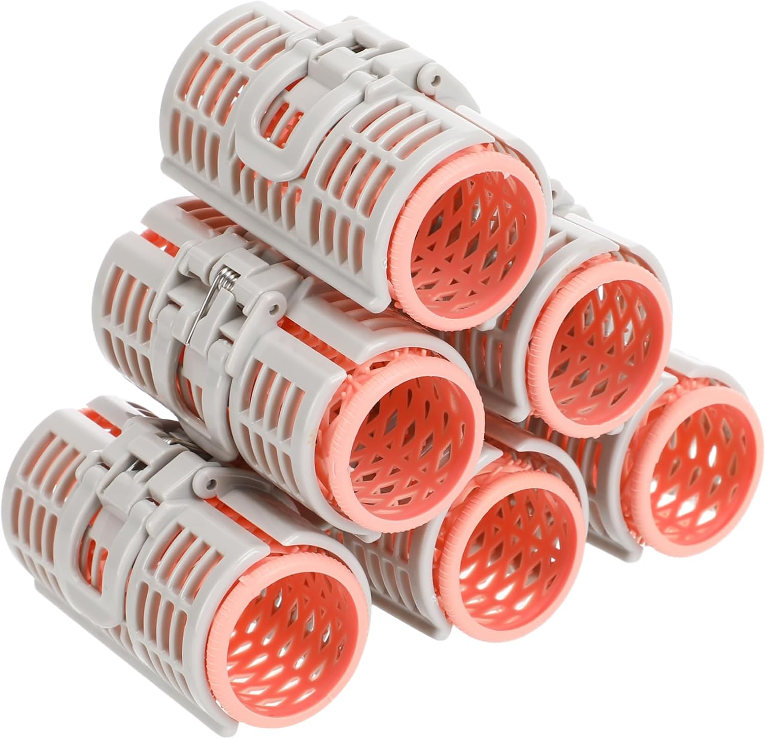 ARTSEWPLY 6Pcs Hair Curler Spring Rollers for Bangs Diy Hairstyle Tool Non-Heat Curling Suitable for Hair Types Easy to Use at Home image number 2