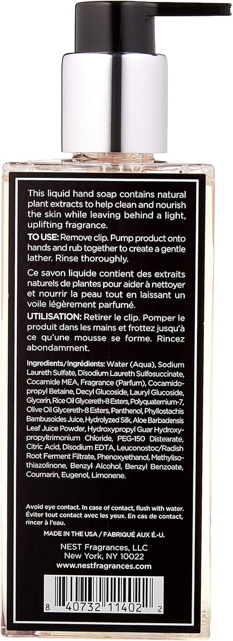 NEST Fragrances Scented Liquid Hand Soap- Pumpkin Chai, 10 Fl Oz image number 1