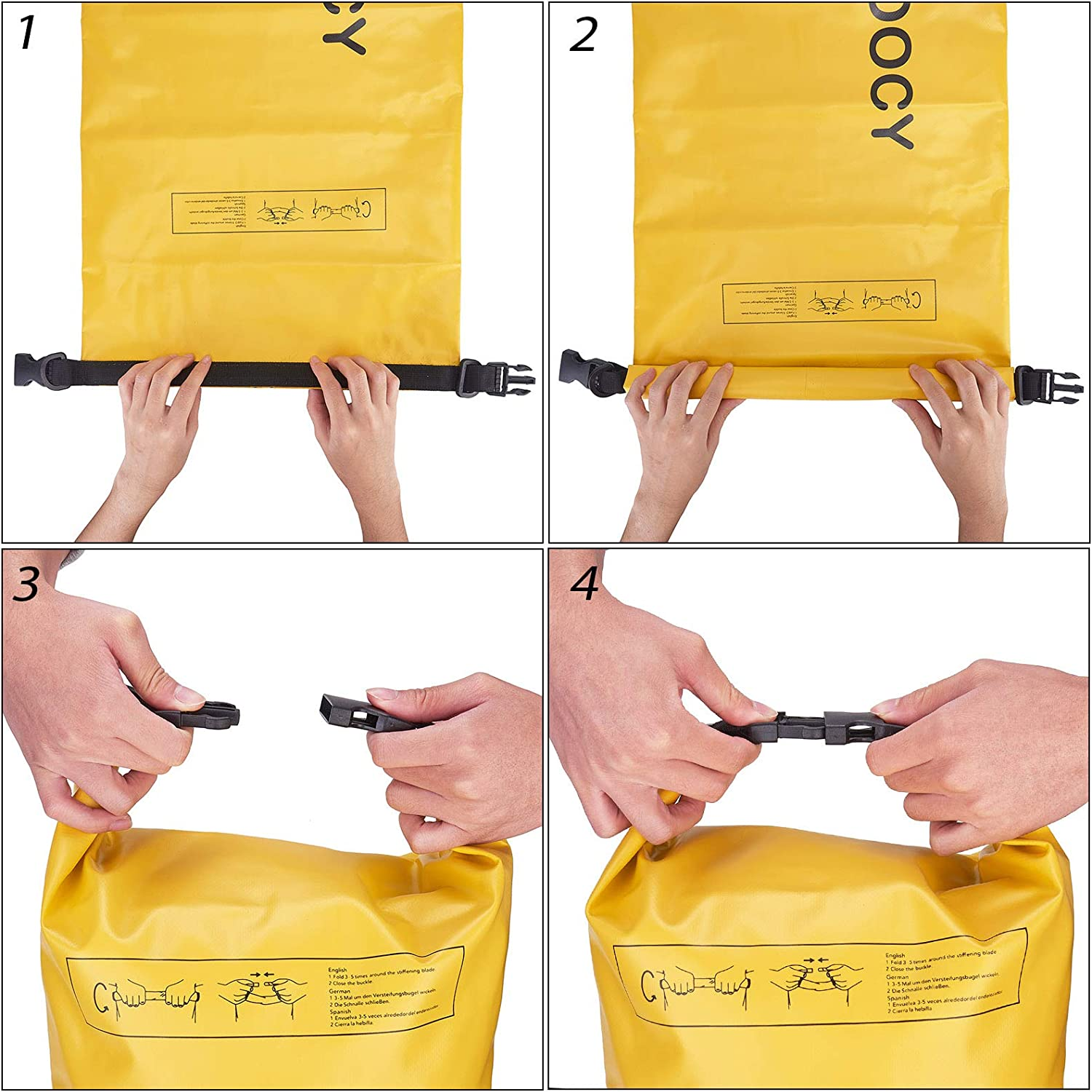 PWC Sand Bag Anchor & Dry Bag,2 in 1 Jet Ski Anchor Kit for Float with Adjustable Buoy,Pool Float Anchor for Jetski, Kayak, Seadoo, Paddle Board, Waverunner, Watercraft, and Swim Mat image number 2