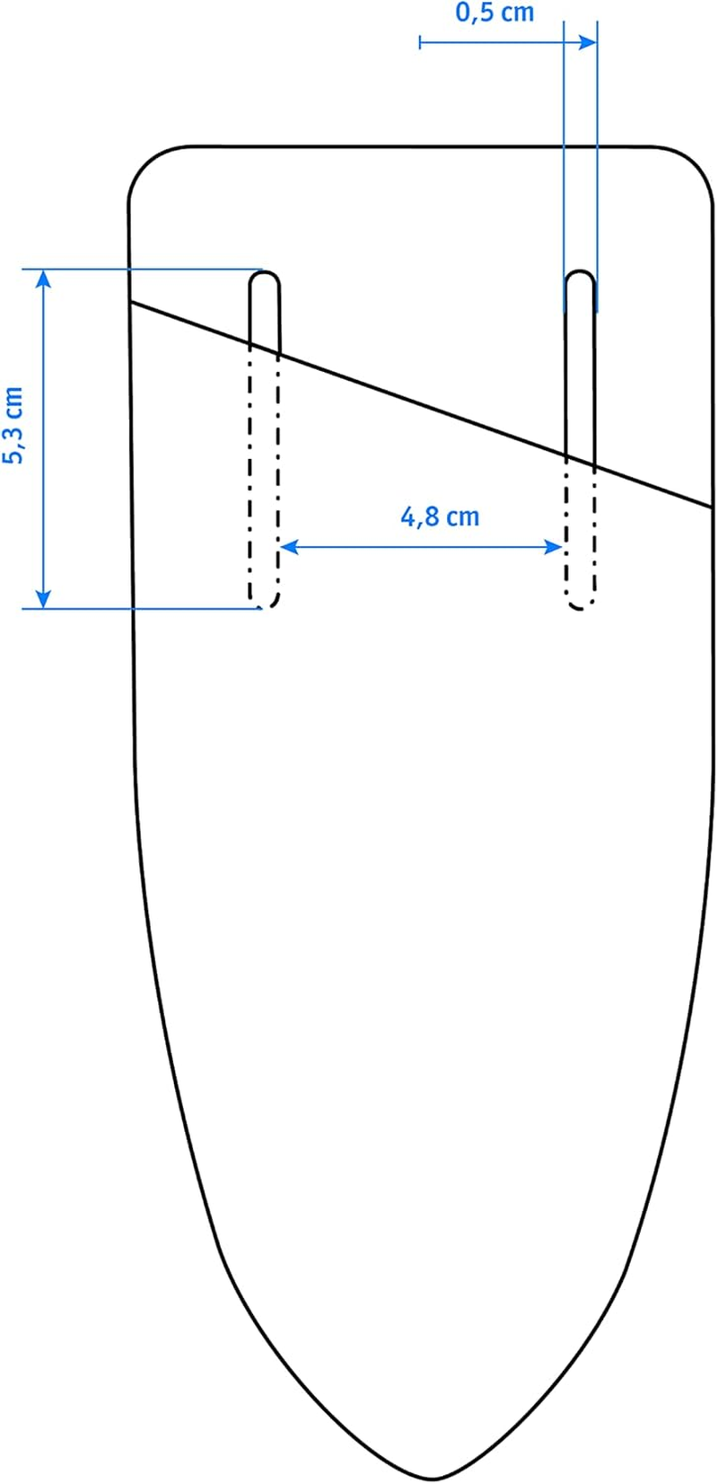 Original L&Ouml;WE Blade Guard & Holster - 9808 | Protects against Injury When Worn on the Body | Made in Germany | 100% Genuine Leather, Brown Tone, Natural Genuine Leather
