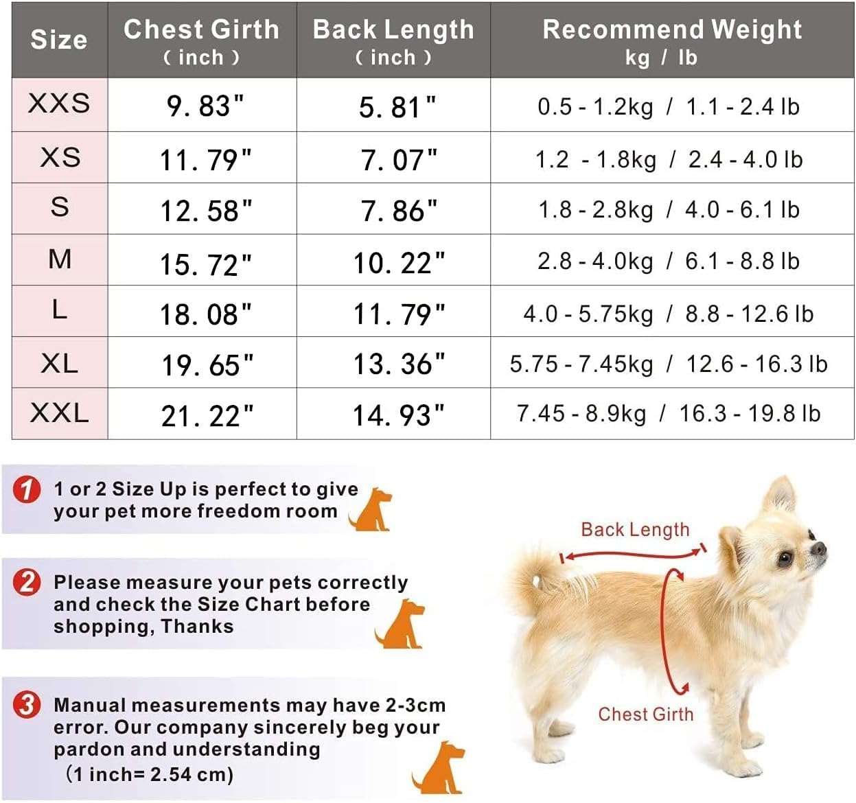 Idepet Pet Dog Classic Knitwear Sweater, Fleece Coat Dog Outfits for Small, Medium, Large Dog, Warm Pet Dog Cat Clothes, Soft Puppy Customes (L, Rosered) image number 5