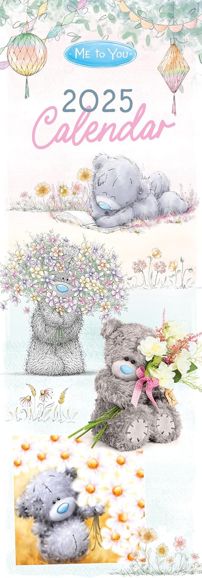 Me to You Tatty Teddy 2025 Classic Slim Calendar image number 1