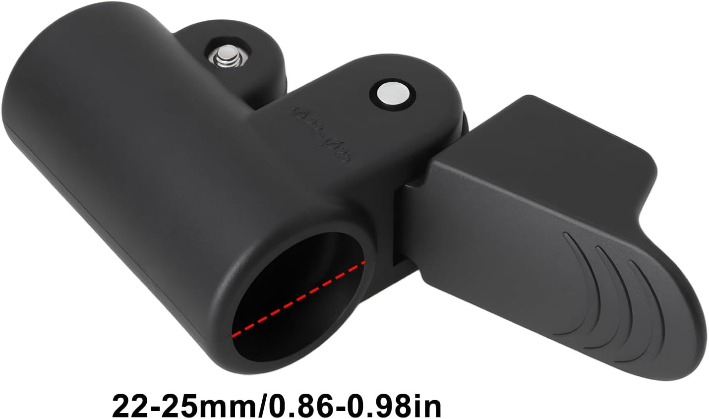 Create Idea 2Pcs 22-25Mm Awning Tent Pole Adjuster Clamp Grip for Caravan Motorhome Gray image number 6