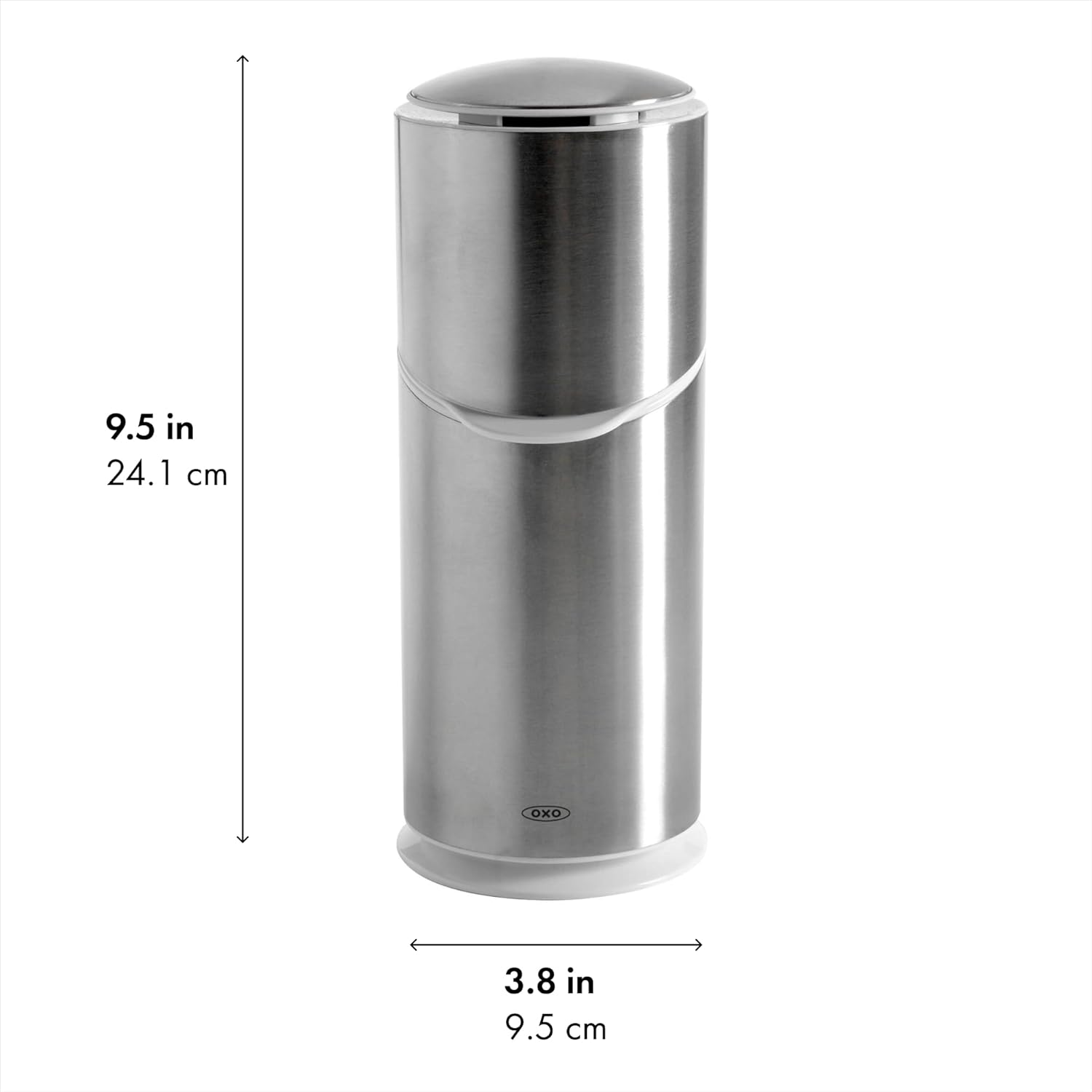 OXO Good Grips Stainless Steel Toothbrush Organizer 9.75 Inch image number 4