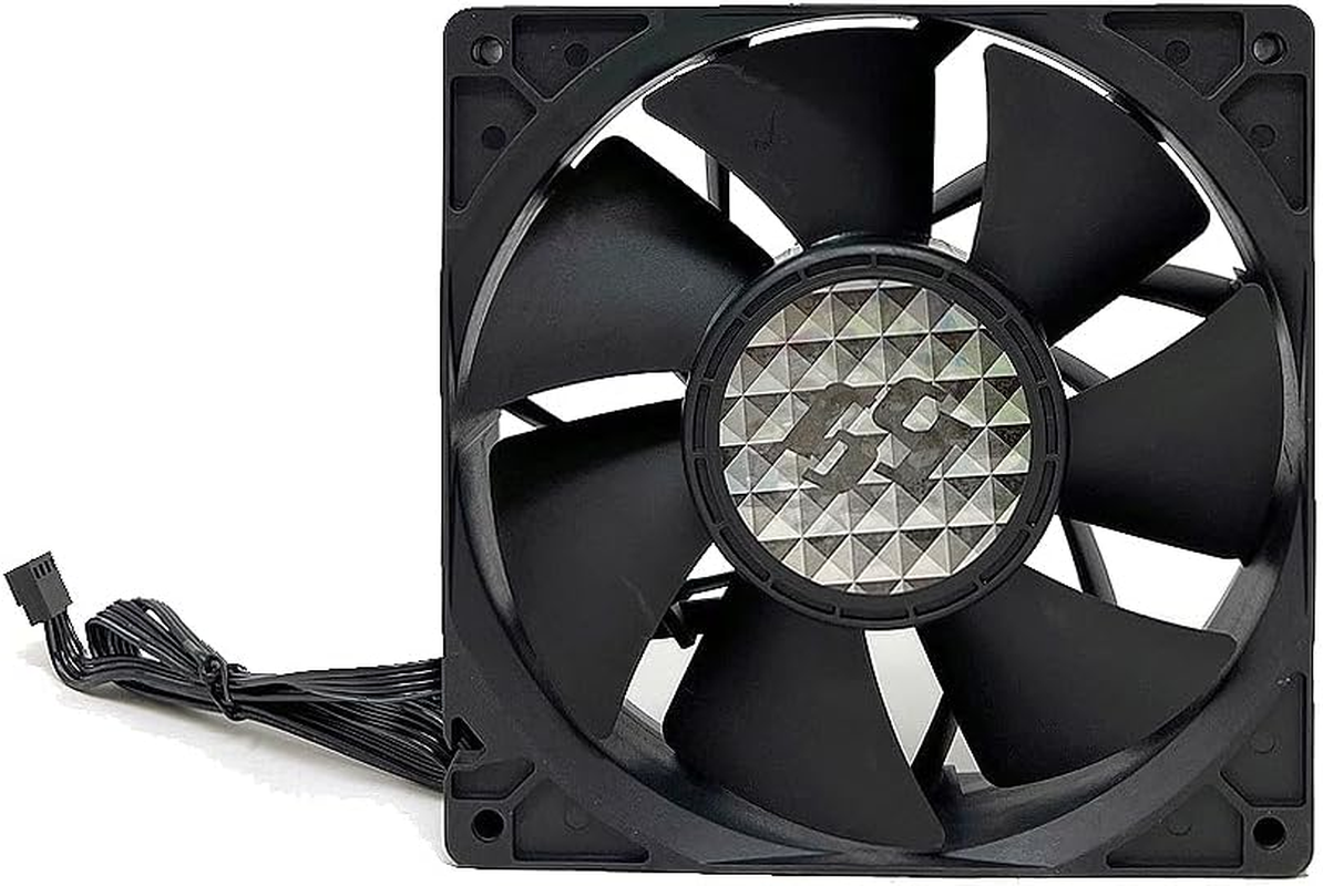 Bgears B-Blaster 140X38 (PWM Version) Extreme Cooling Gaming PC & Mining Machine Fan, Hi-Speed 5200RPM W/Airflow of 308 CFM, 2 Ball Bearing Designed for Extended Life & High Performance, 4 Wire Black image number 5