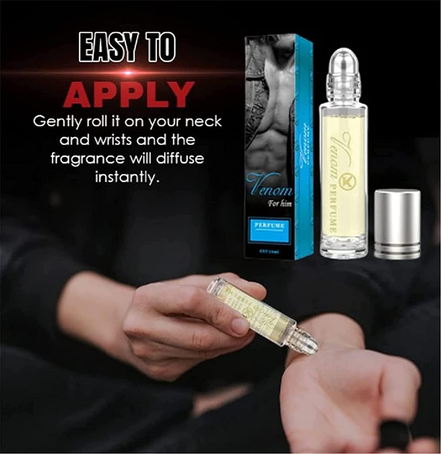 Pherobliss - Attractive Scent Pheromone Enhancer, Aphrodite Phero Perfume, Phero Perfume, Pherume Oil Perfume, Pheromone Oil for Women to Attract Men Roll On, Venom Pheremone Oils (For Women) image number 1