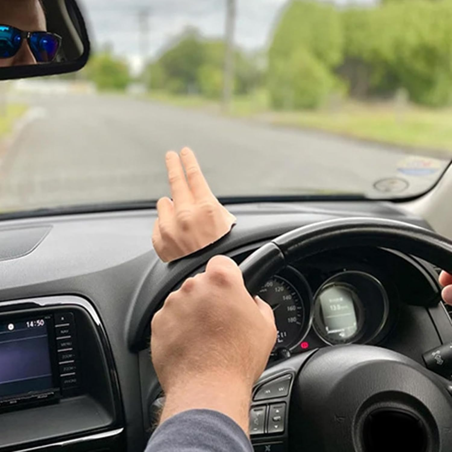 Waving Hand Dashboard | Salute Lazy Waver | Funny Auto Wavings Hands, Wavers Hannd Wavving Decor, Wavinng for Dashboards image number 4