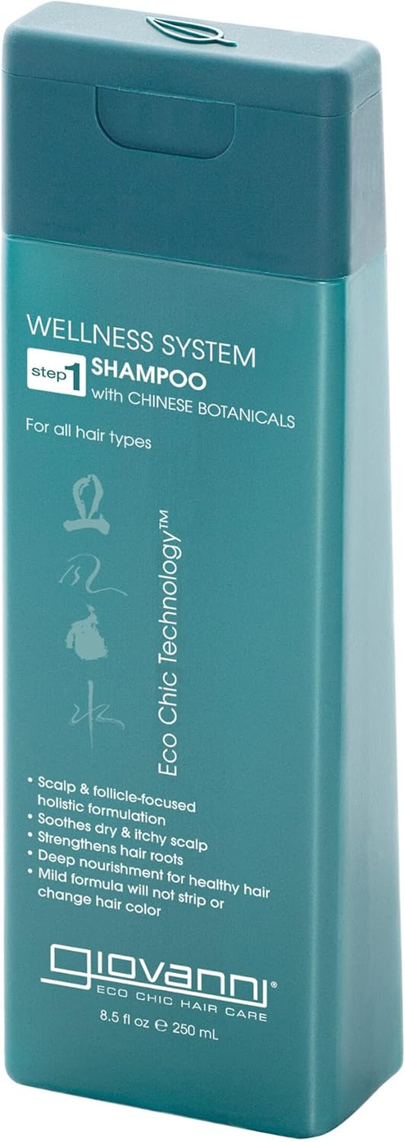 GIOVANNI Wellness System Shampoo (For All Hair Types), 250Ml image number 3