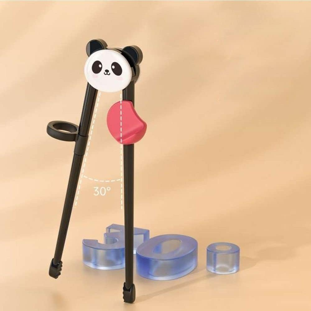 1 Pcs Cartoon Panda Animal Chopsticks Practice Helper, Reusable Eating Training Tools, Cute Tableware Learn Tools Kitchen Utensils and Gadgets Dining and Entertaining (One Size) image number 1