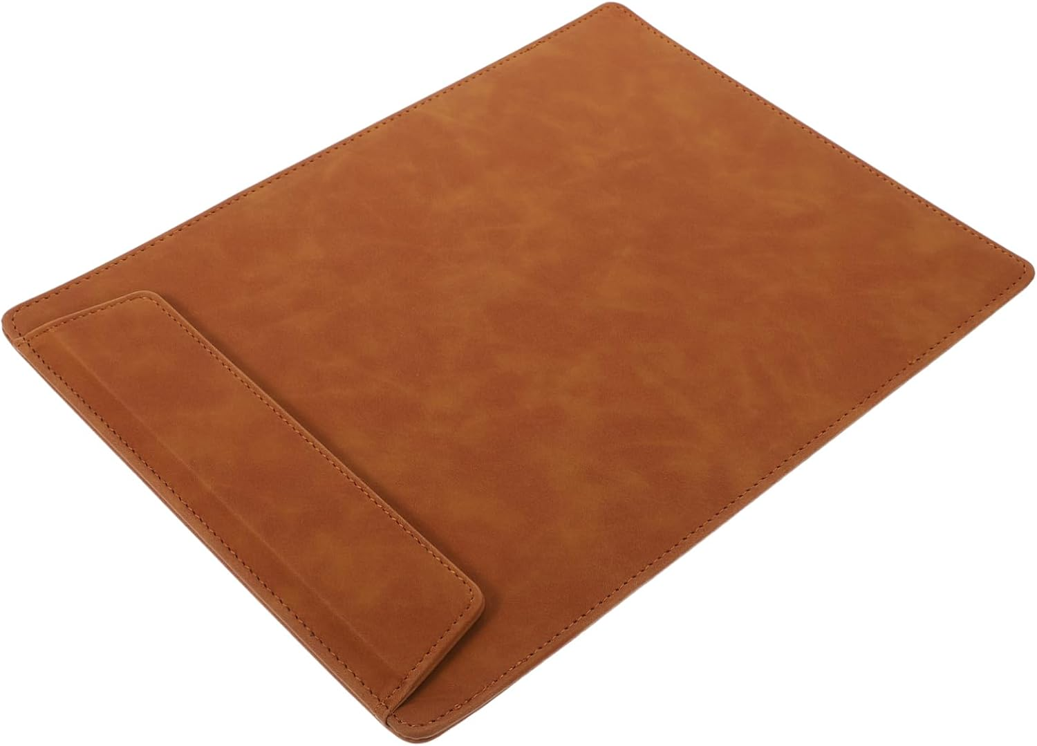 Ciieeo Leather Signature Folder Clipboard Storage Document Organizer Dividers Fasteners Hotel Conference Writing Board image number 3