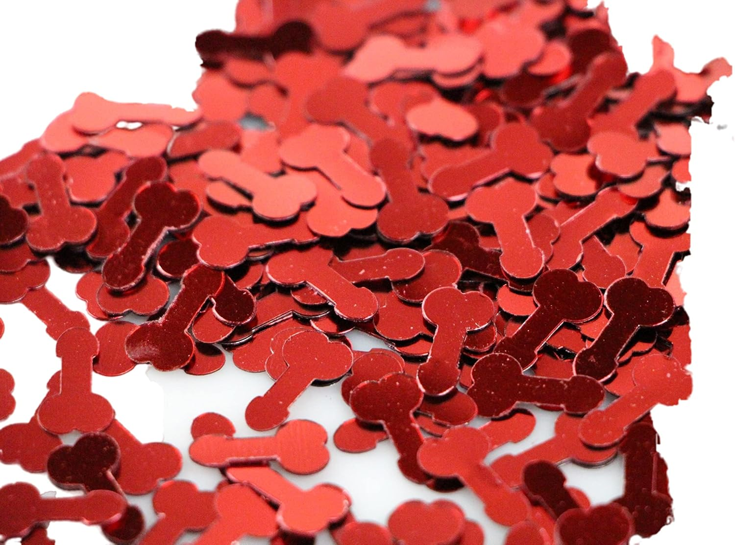 Confetti Penis Hens Night Party Willy Bachelorette Decoration Red image number 3