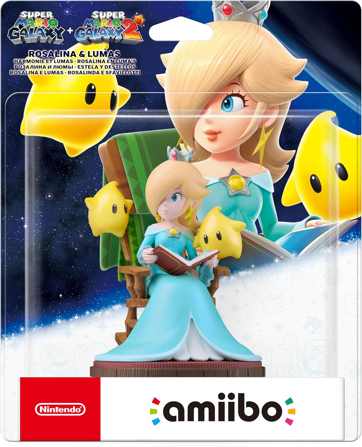 Nintendo Amiibo Super Mario Galaxy + Super Mario Galaxy 2: Mario & Luma
