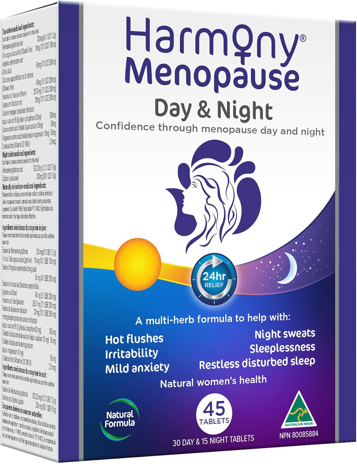 Harmony Menopause Day Night - 45 Tabs image number 5