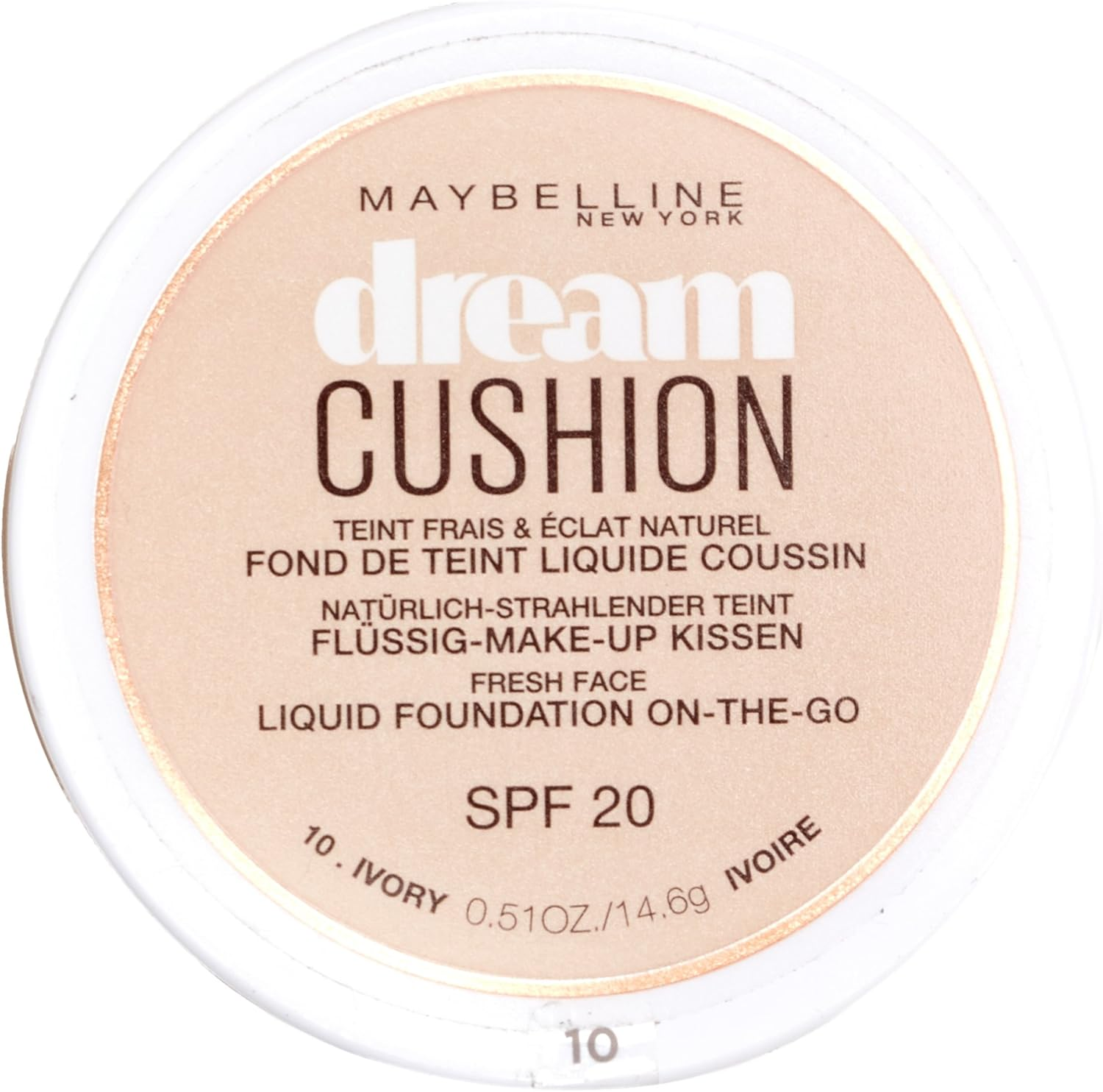 Maybelline Dream Cushion Foundation Ivory image number 3