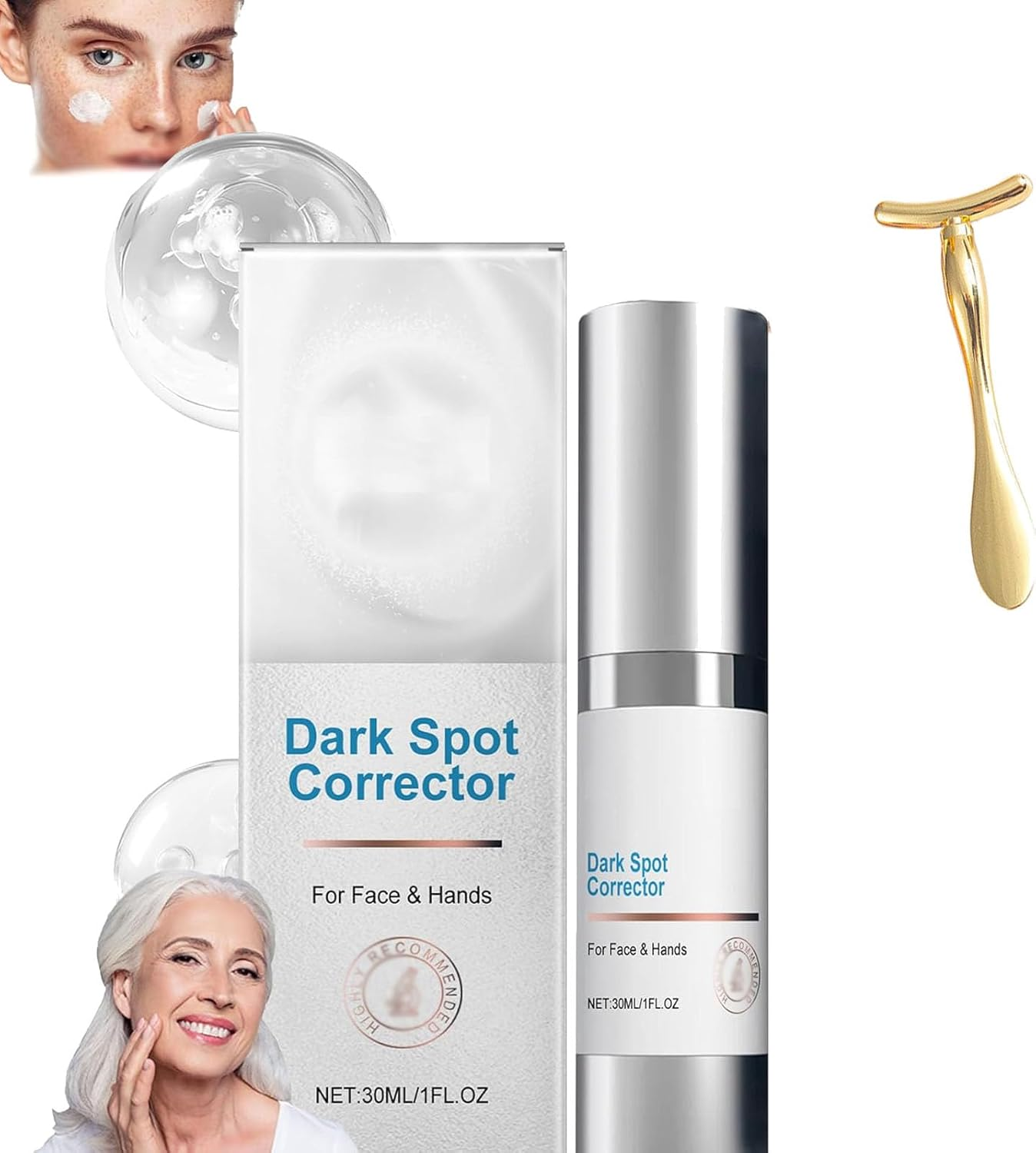 Feline Dark Spot Corrector, Feline Skinscience Cream, Brightens Skin, Reduces Hyperpigmentation, Restores Your Natural Glow, Face, Hands, Arms, and Legs (#1Pc)